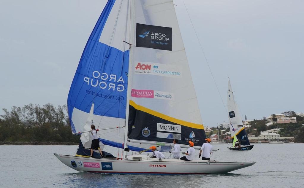 Group 2 Day 1 Qualifying stage of the 2014 Argo Group Gold Cup at the Royal Bermuda Yacht Club © Talbot Wilson